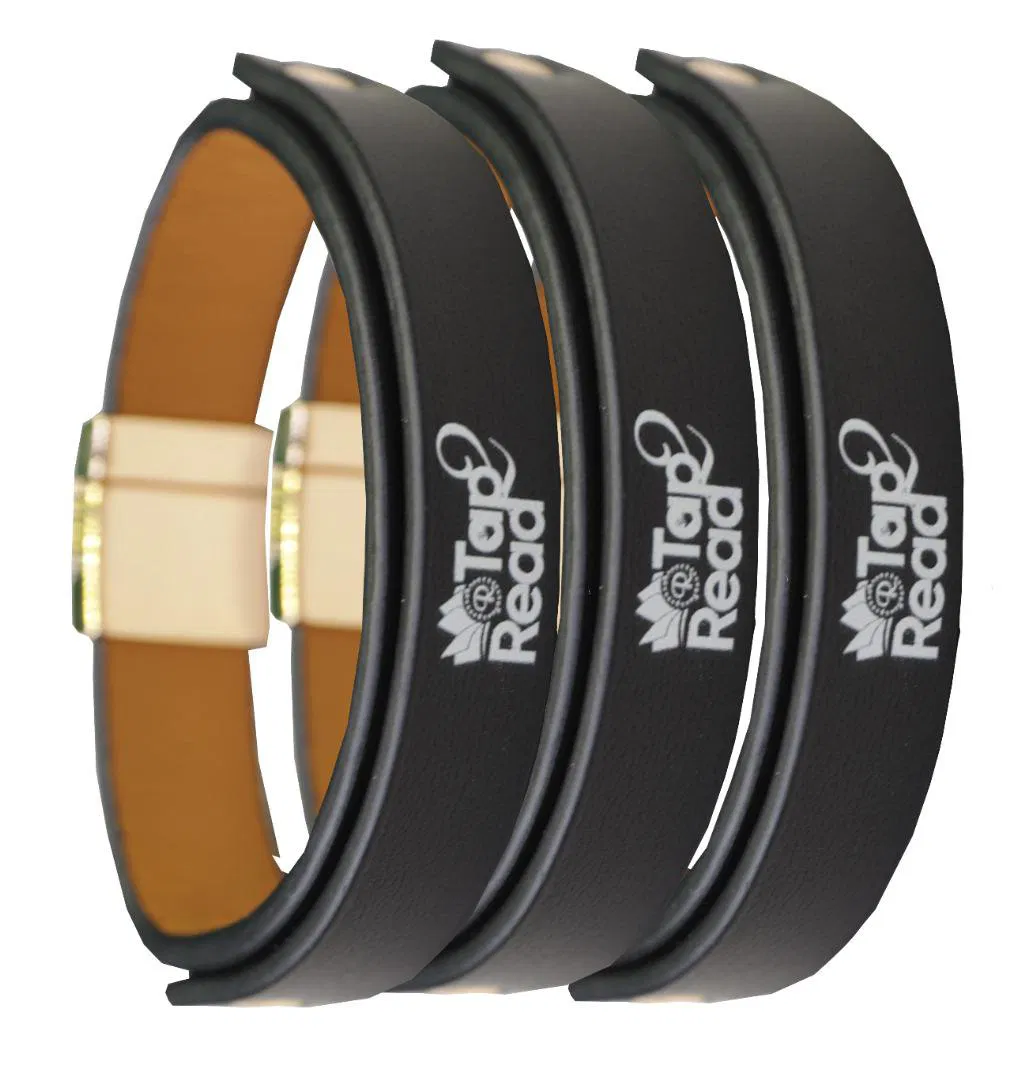Black Leather Bracelet